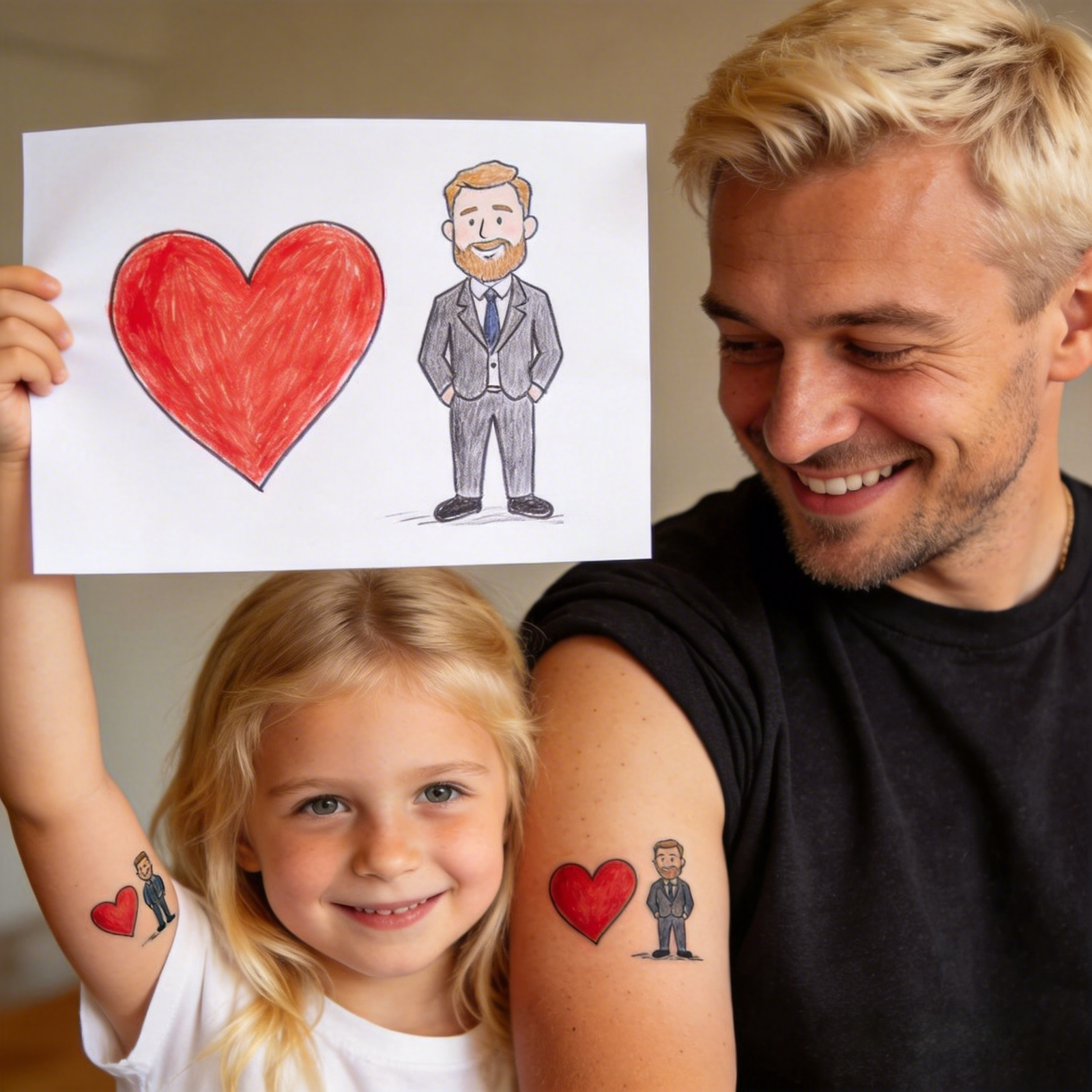 kidsmemory customized tattoo